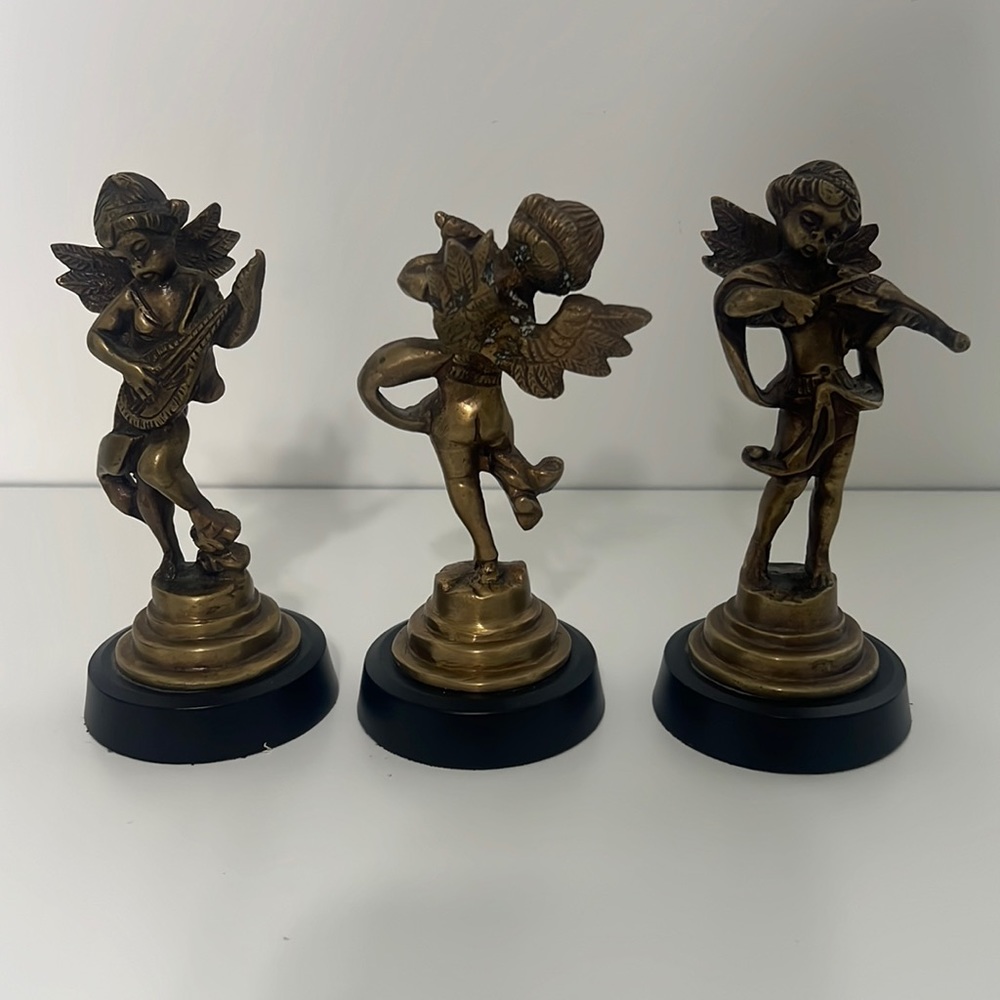 Three Brass Angels